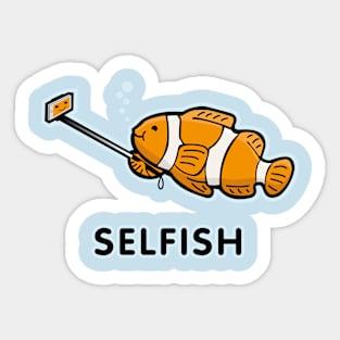 Sel-Fish Sticker